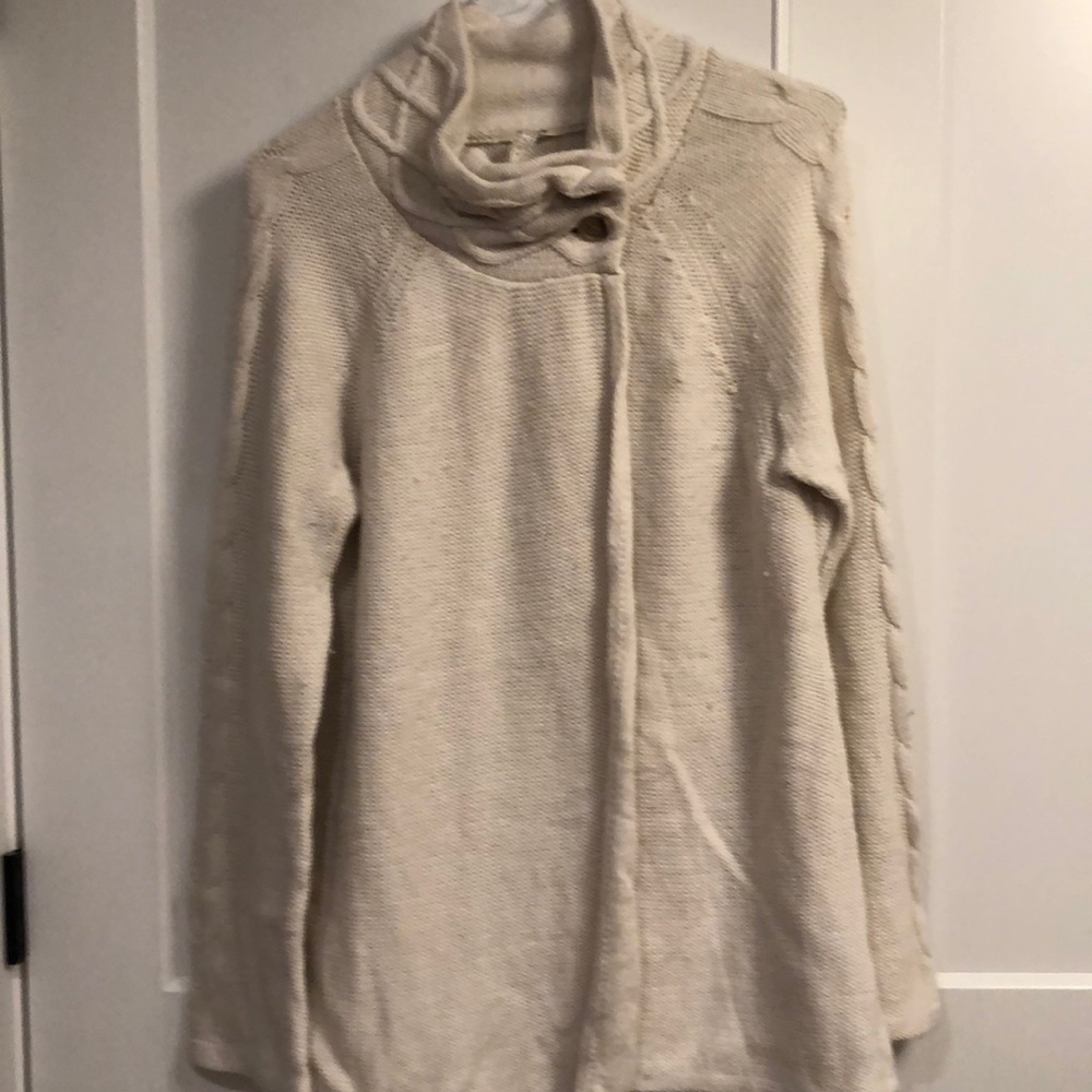 Team maternity sweater coat